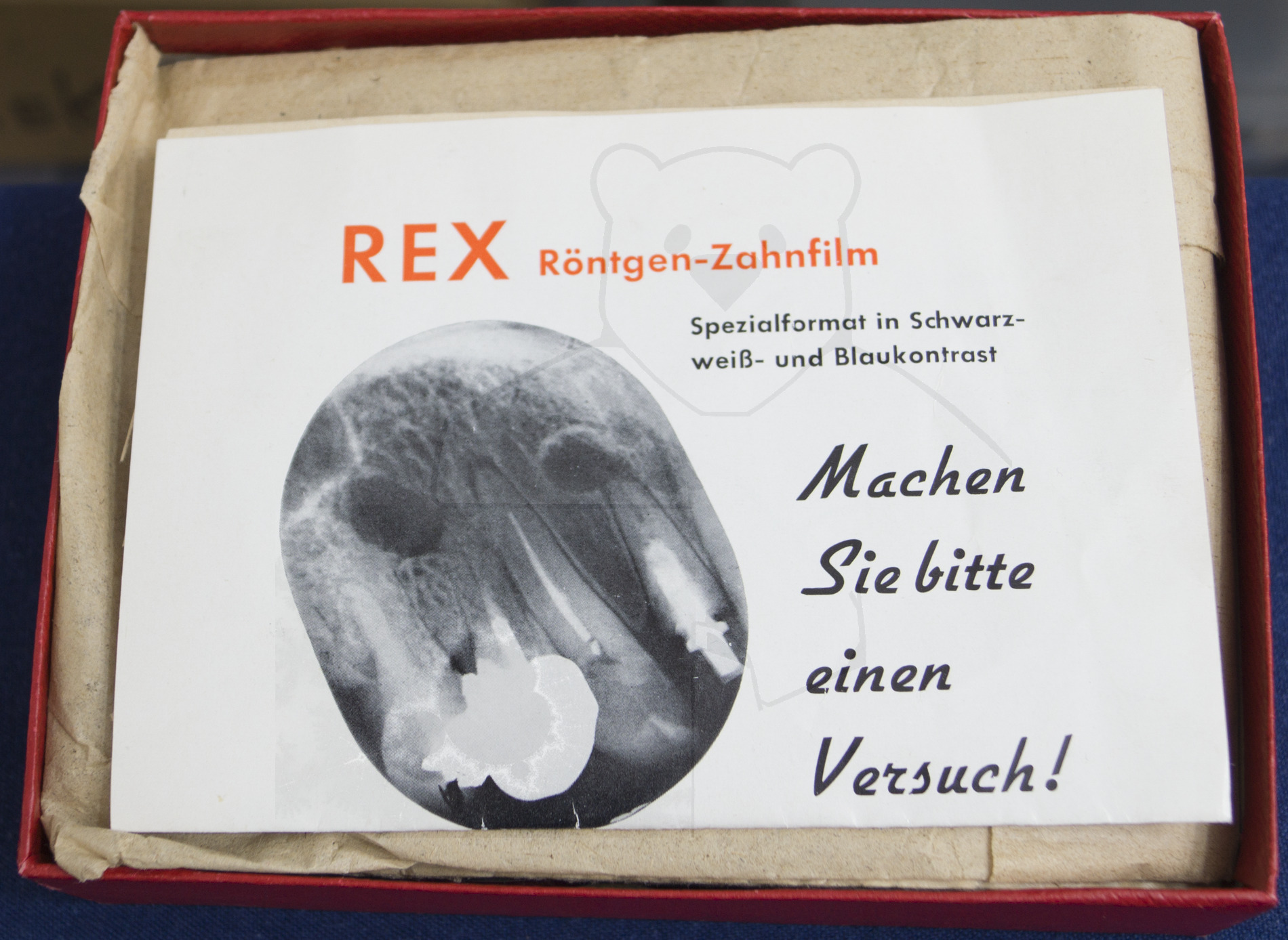 Röntgenspiegel "Röntgen-Freund", Originalverpackung